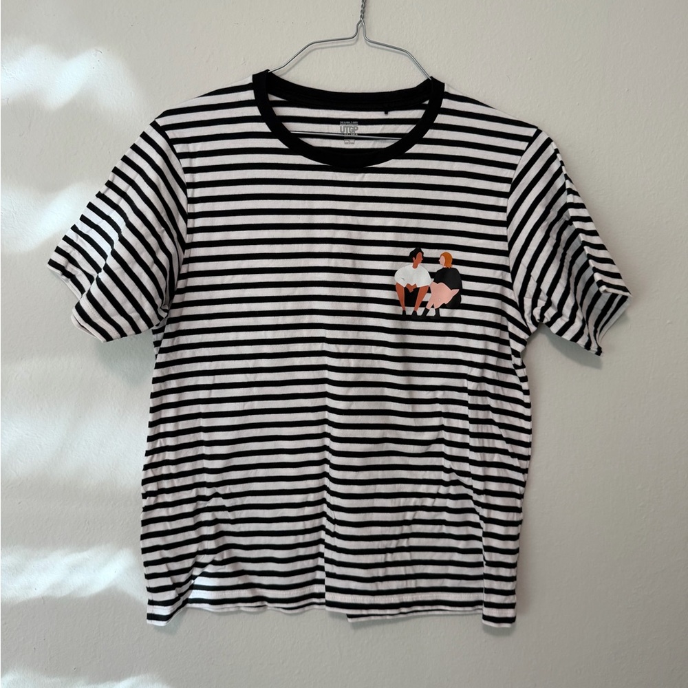 Striped Black and White T-Shirt